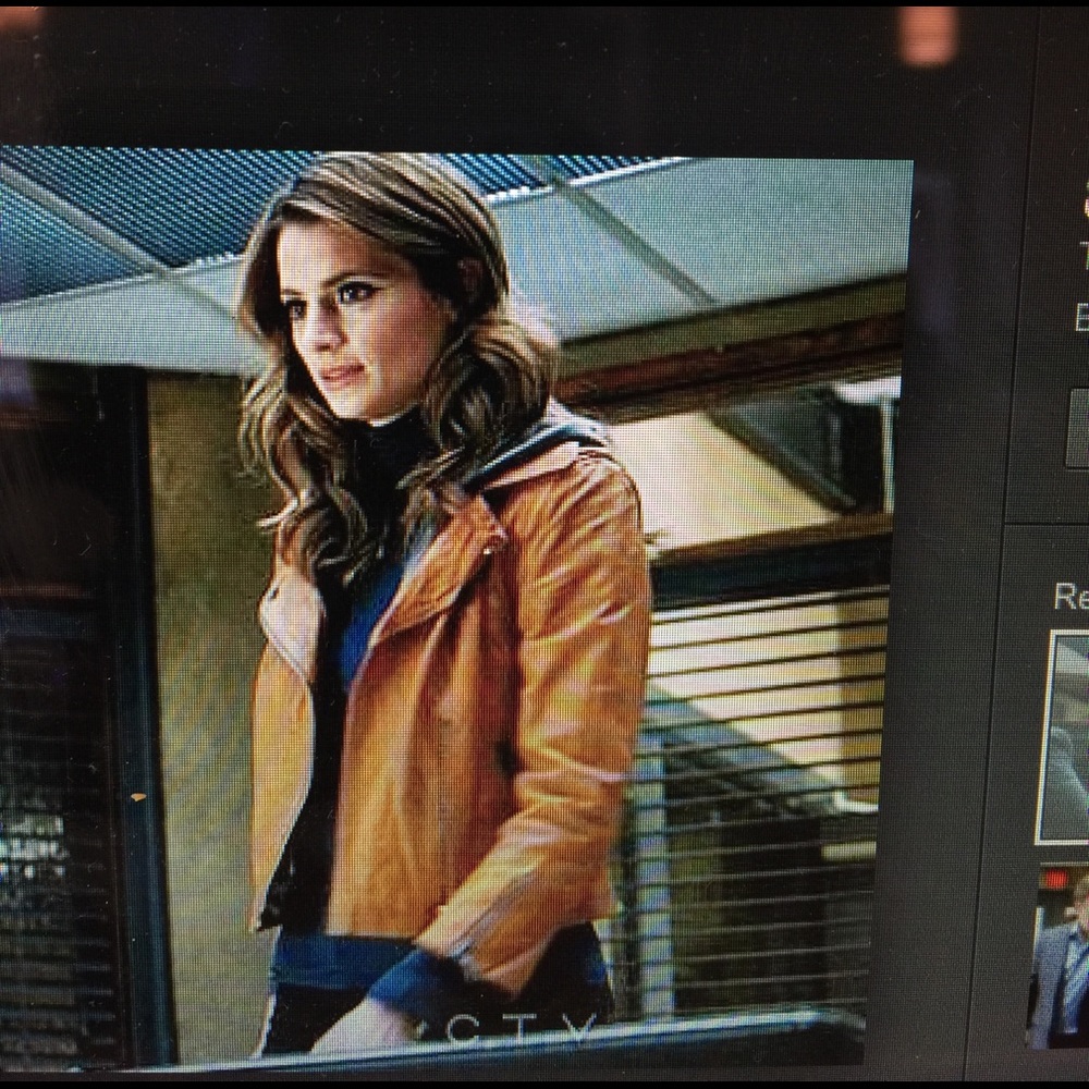 Doma "baby Venice" leather jacket with zipout hood