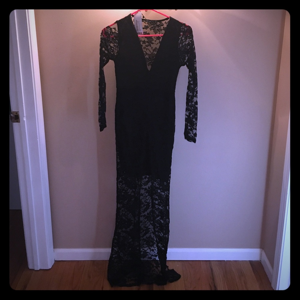 Petite formal/ semi formal black dress ***PETITE**