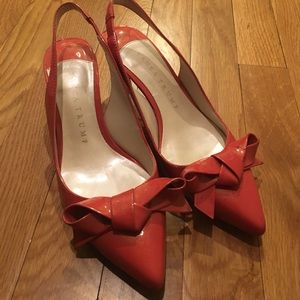 Coral Ivanka Trump Slingbacks