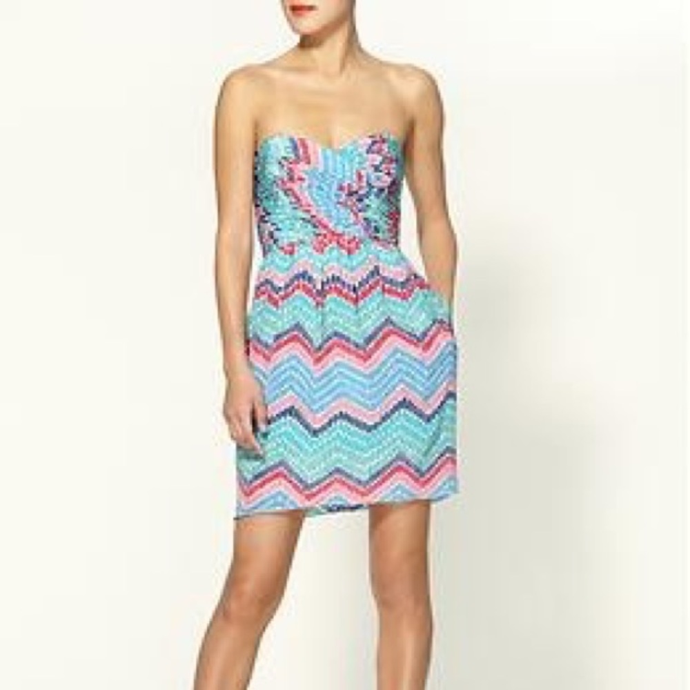 Shoshanna spring / summer strapless dress