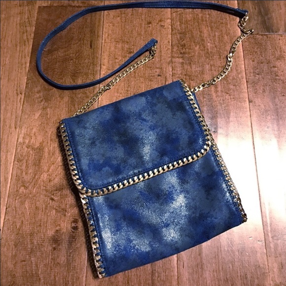 Urban Expressions Handbags - Certified Vegan Urban Expressions Blue Swing Purse