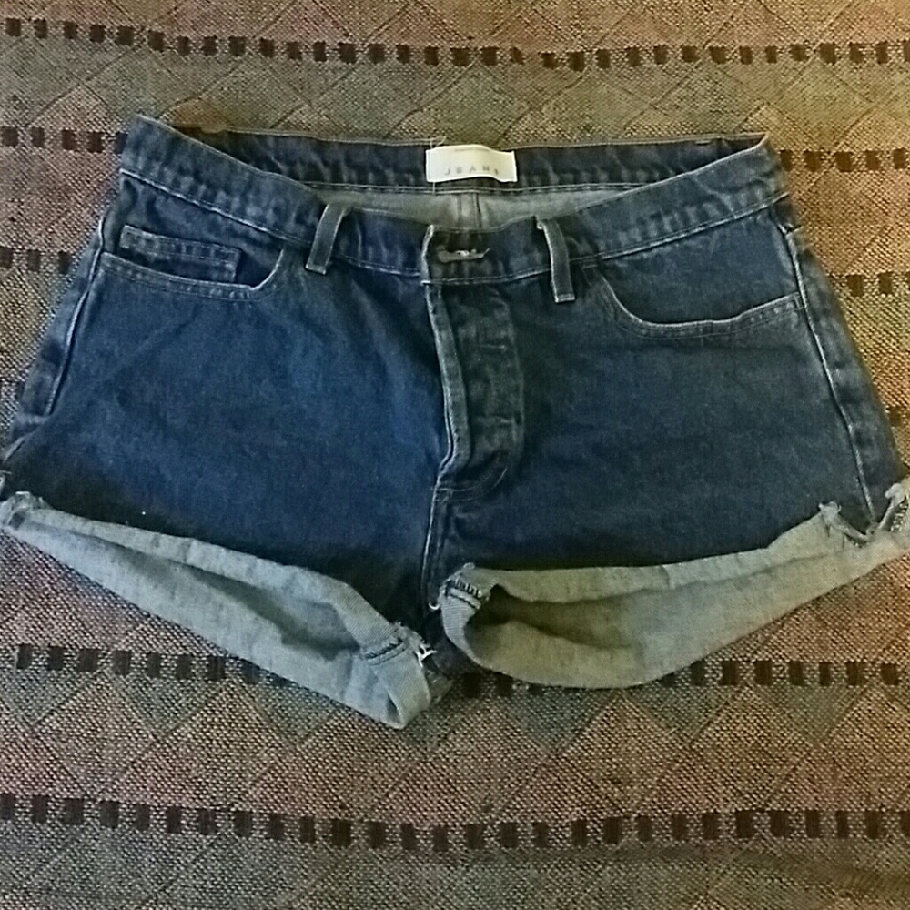 American Apparel Jean shorts
