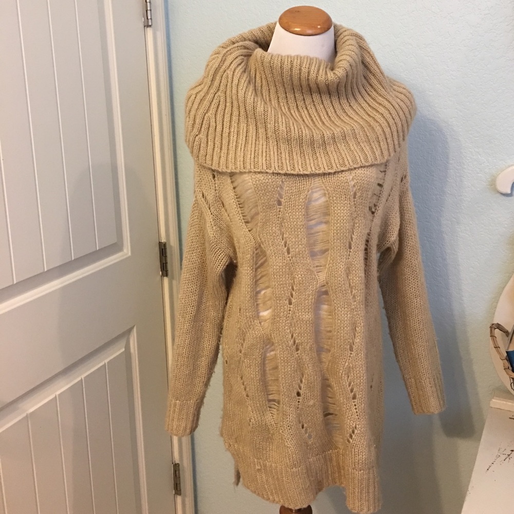 Gorgeous cowl neck sweater