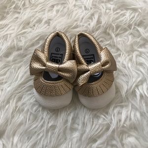 Baby Faux Leather Moccasins