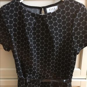 Women's belted top, size M