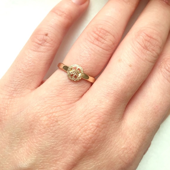 Jewelry - Gold PEACE sign Ring