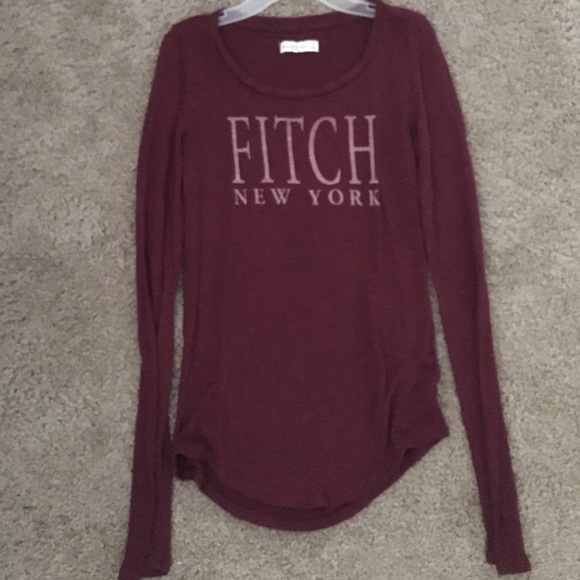 A&F LONG SLEEVED SHIRT - Picture 1 of 1