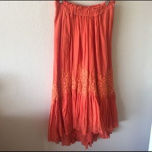 Anthropologie Floreat Peasant Skirt (Size M)