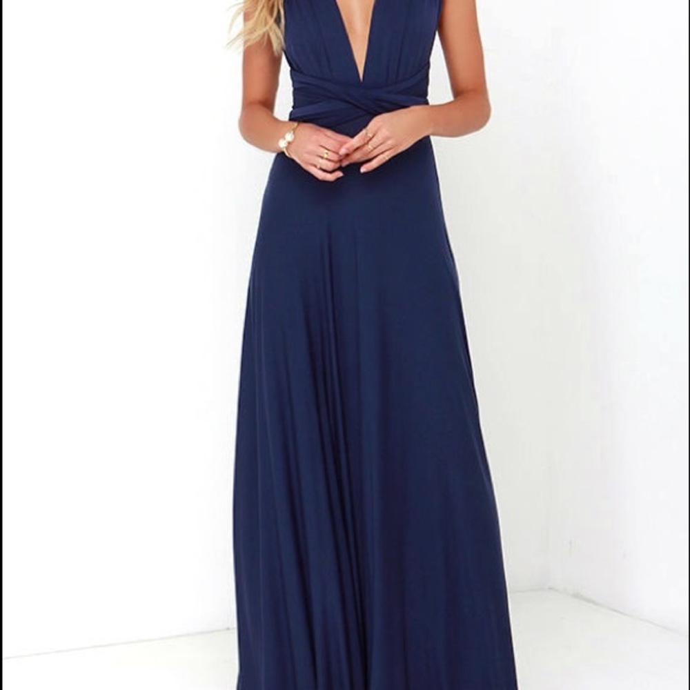 Lulu's "Tricks of the Trade" Maxi in Navy