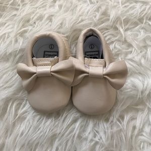 Baby Faux Leather Moccasins