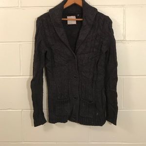 Aerie charcoal cardigan