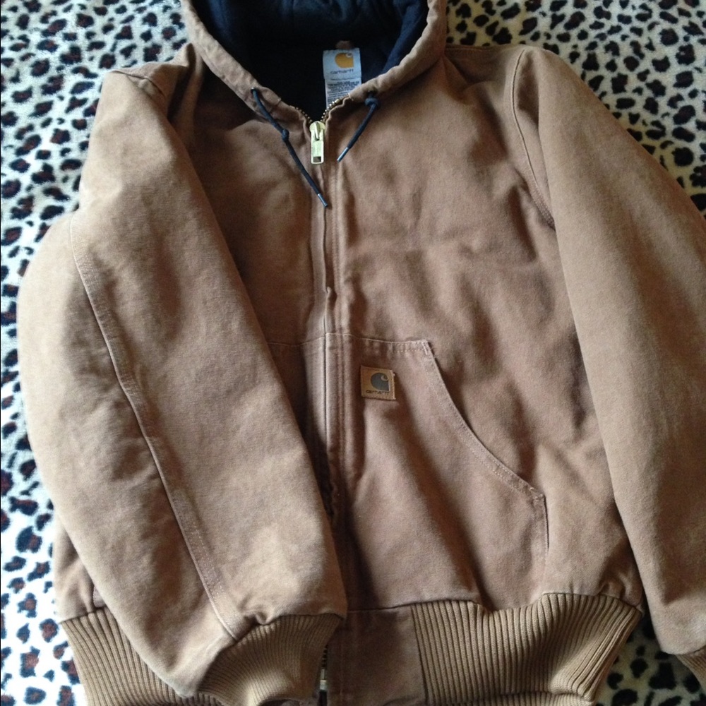 Brown carhartt jacket