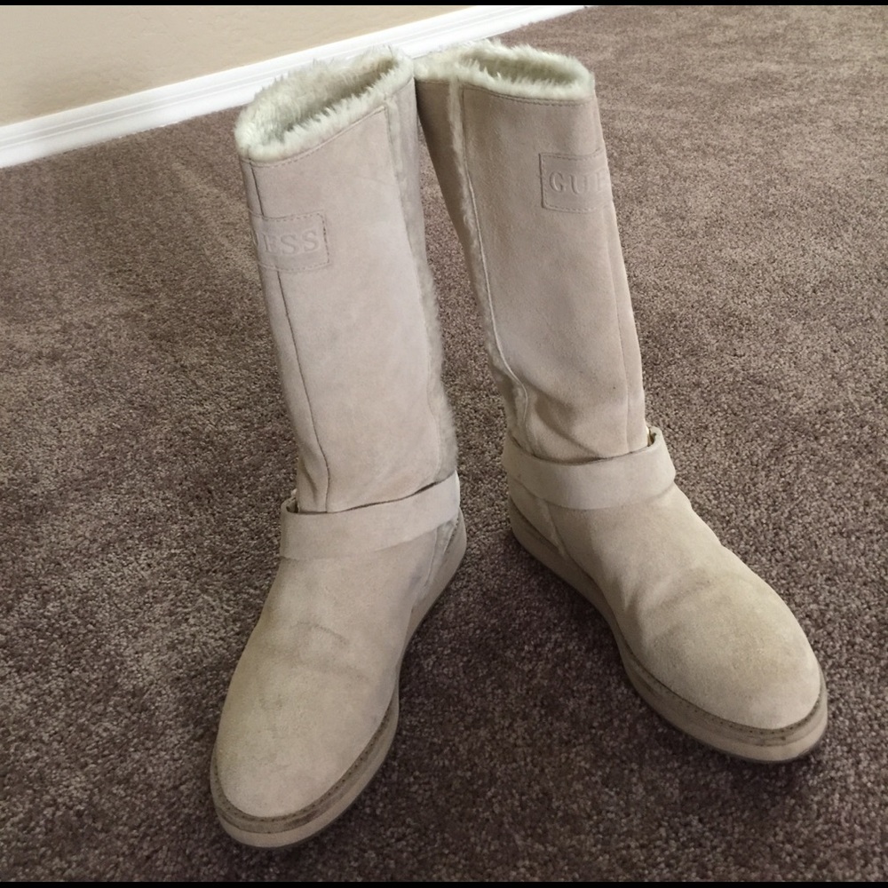 Guess Real Suede Boots