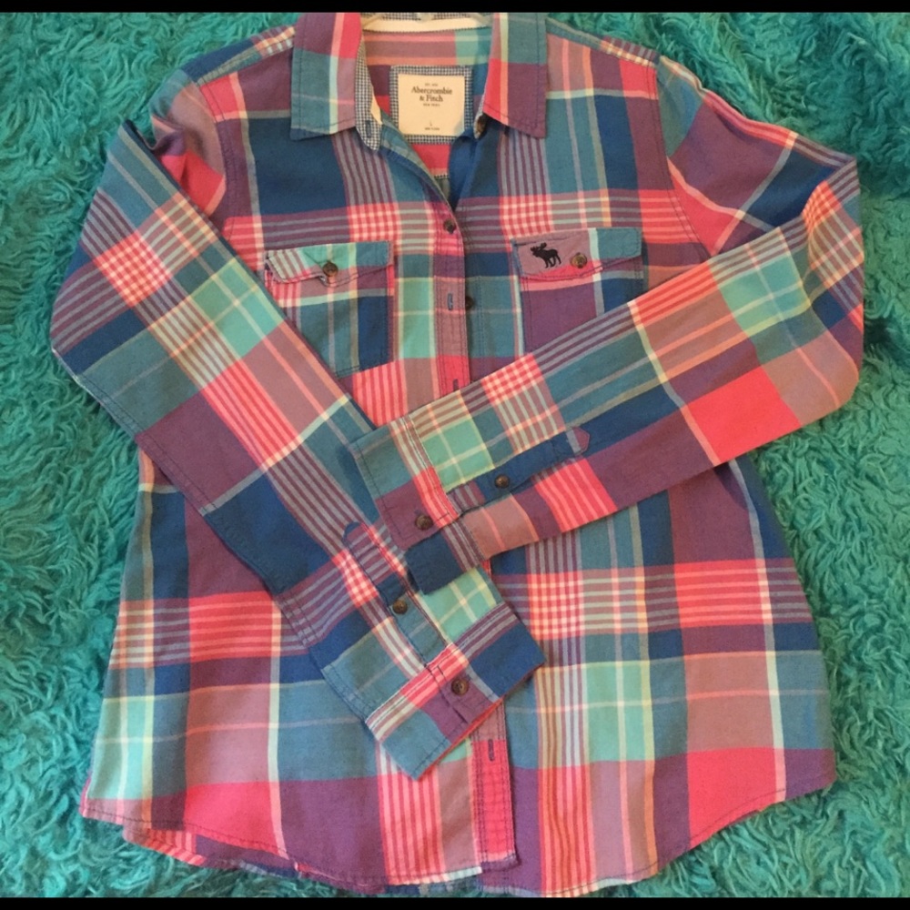 Abercrombie & Fitch plaid shirt