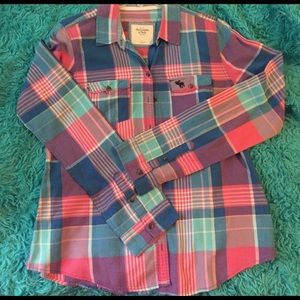 Abercrombie & Fitch plaid shirt