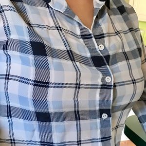 Silky plaid blouse by Equipment Femme