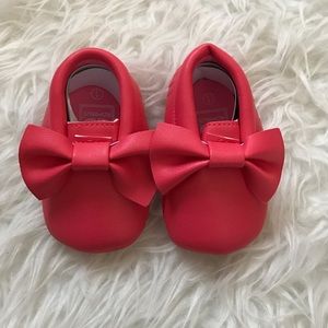 Baby Faux Leather Moccasins