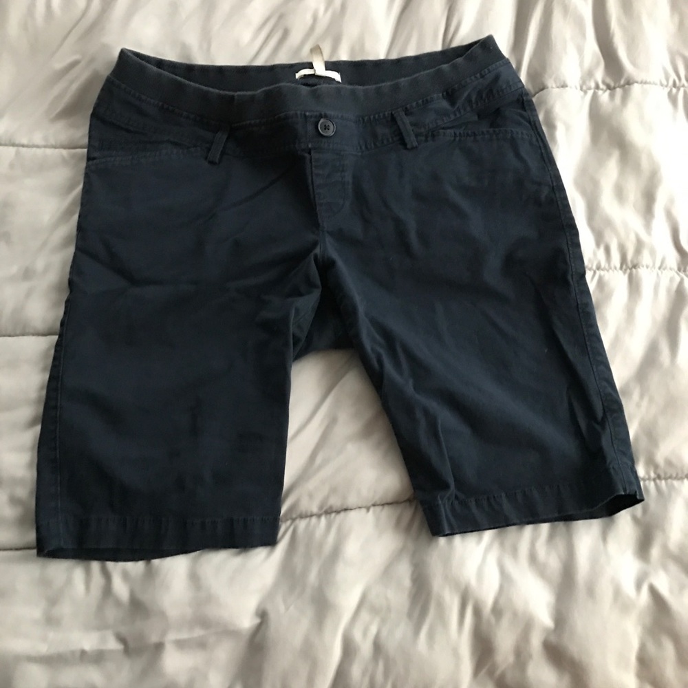 Maternity twill Bermuda shorts Old Navy