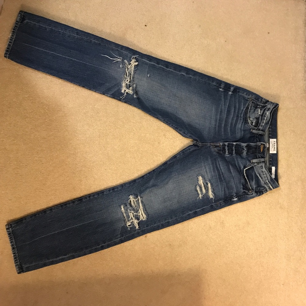 Women's Frame denim distressed jeans