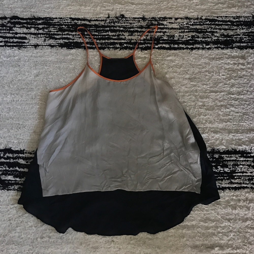Silk tank top