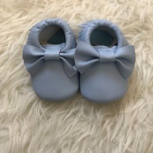 Baby Faux Leather Moccasins
