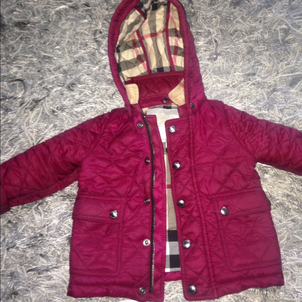 Infant Burberry jacket 9m