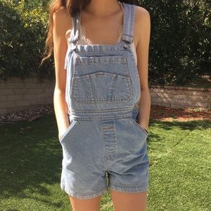 Vintage Denim Overalls