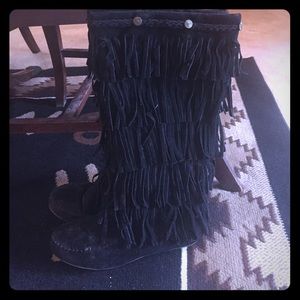 Fringe Boots