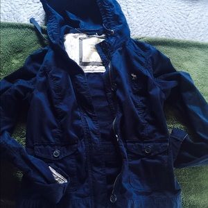 A&F Navy Jacket (NWOT)