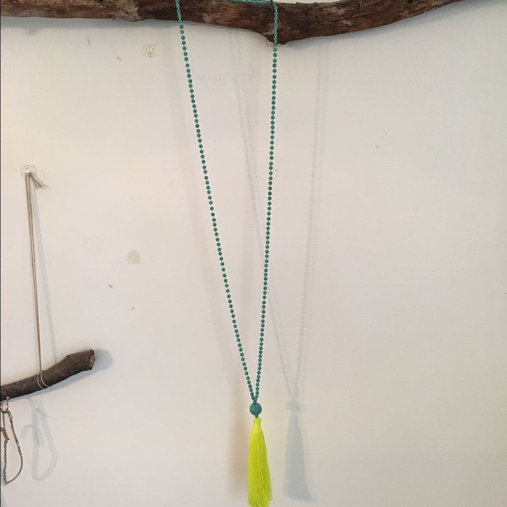 Tassel necklace