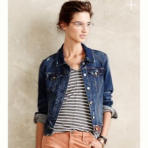 Anthropologie Pilcro Avie Denim Jacket