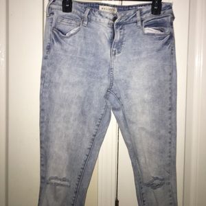 Bullhead Mid Rise Skinniest Ankle Jeans
