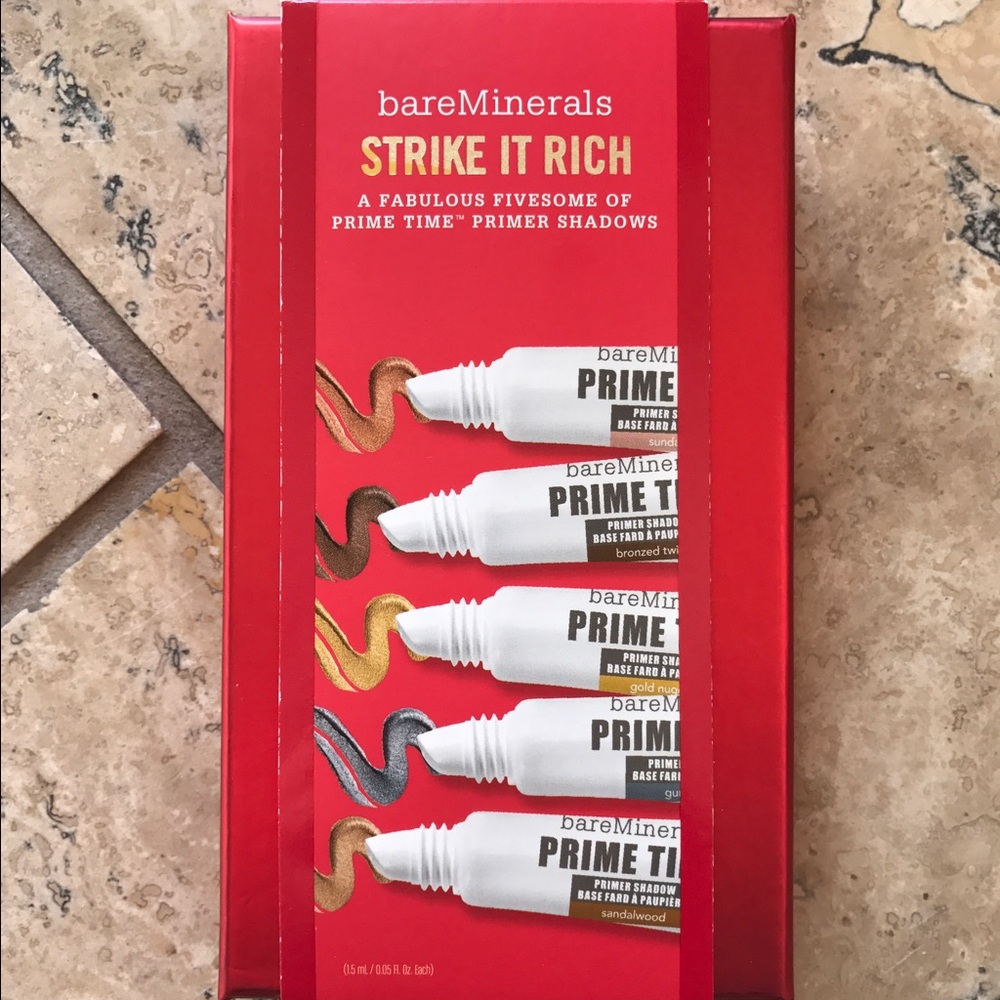 NIB BareMinerals eyeshadow primer set