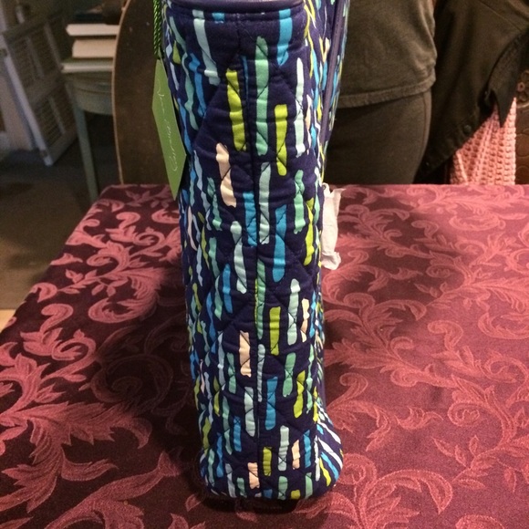 NWT Vera Bradley Trimmed Laptop Tote - Picture 3 of 3