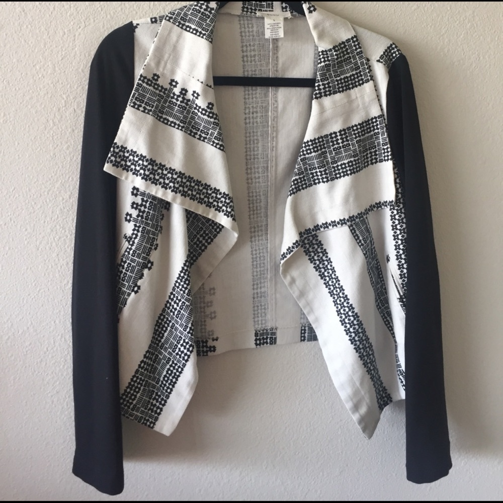 Nordstrom BCNU Waterfall Lapel Jacket (Size: L)