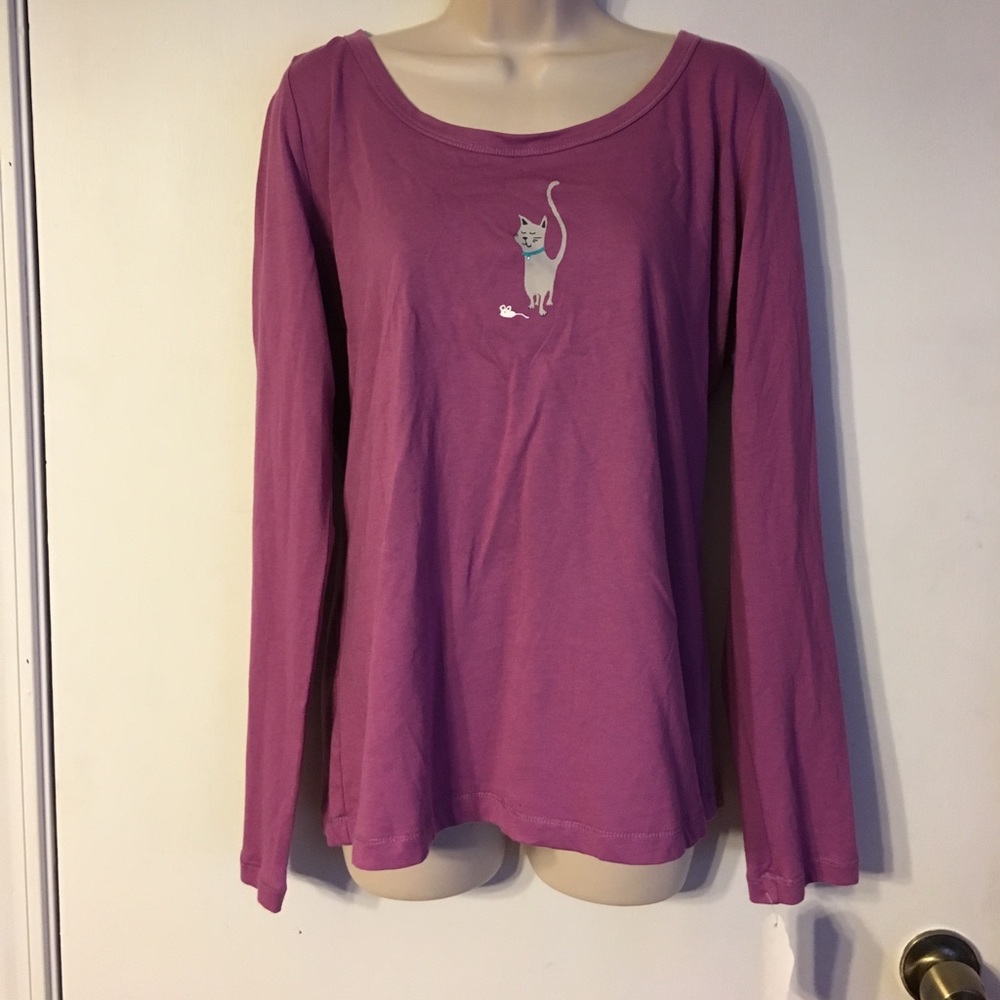 Munki munki heads or tails sleep shirt Sz XL