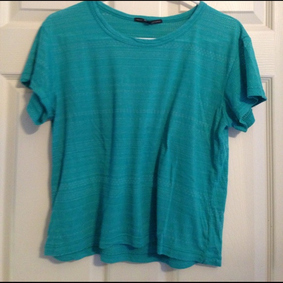Turquoise green tribal pattern shirt - Picture 1 of 1
