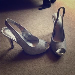 Kelly And Katie Glitter Heels