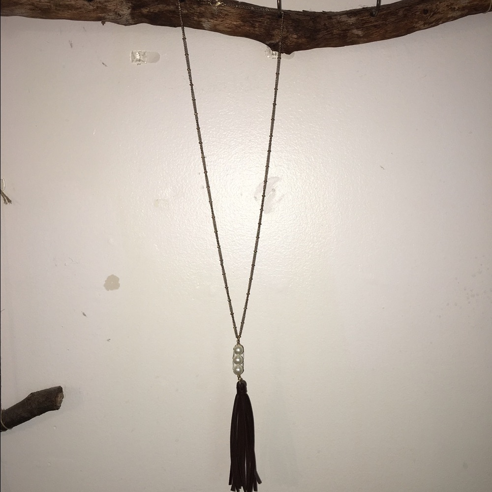 Tassel necklace