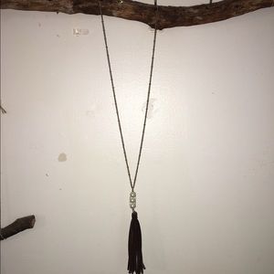 Tassel necklace