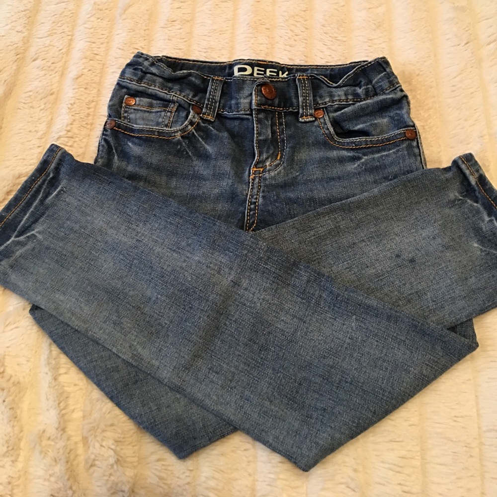Girls Peek Dungarees size 5