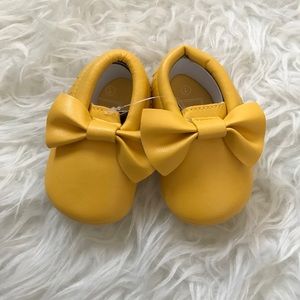 Baby Faux Leather Moccasins