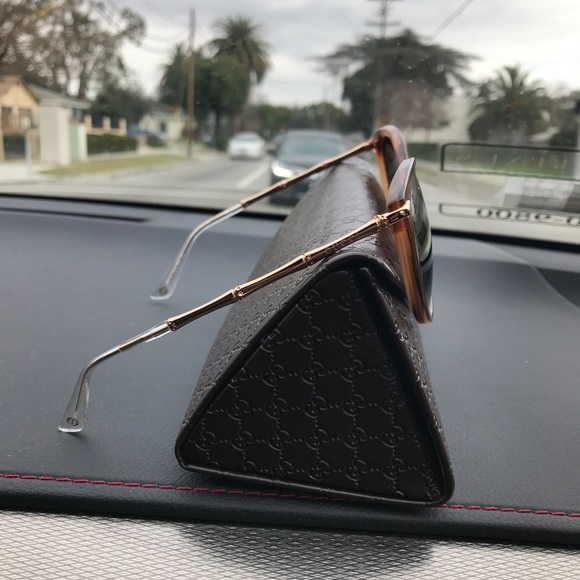 $390 Gucci Bamboo Gold 3771/S sunglasses - Picture 2 of 4