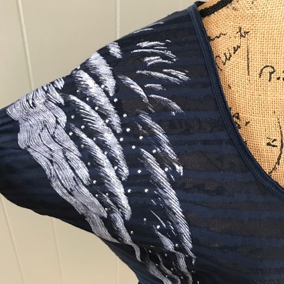 Rock & Republic Wing Top - Picture 3 of 4