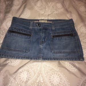 Abercrombie and Fitch Jean Skirt