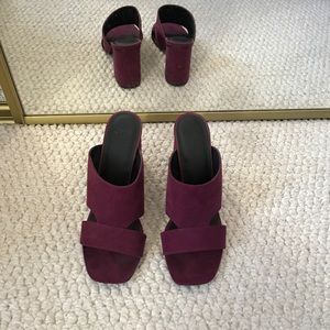 ASOS Plum Mules