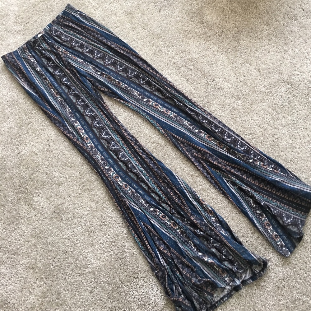 Long patterned elephant inspired pants!!!