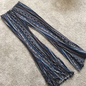 Long patterned elephant inspired pants!!!