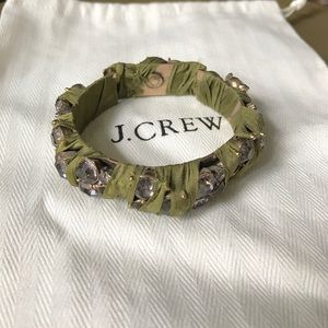 Jcrew jeweled Ribbon Bracelet