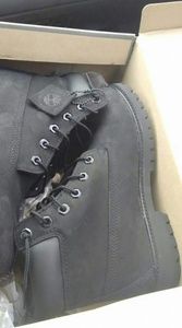 All black brand new size 6 timberlands